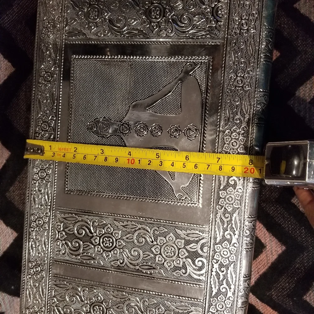Gorgeous Large Aluminum Buddha Jewelry box